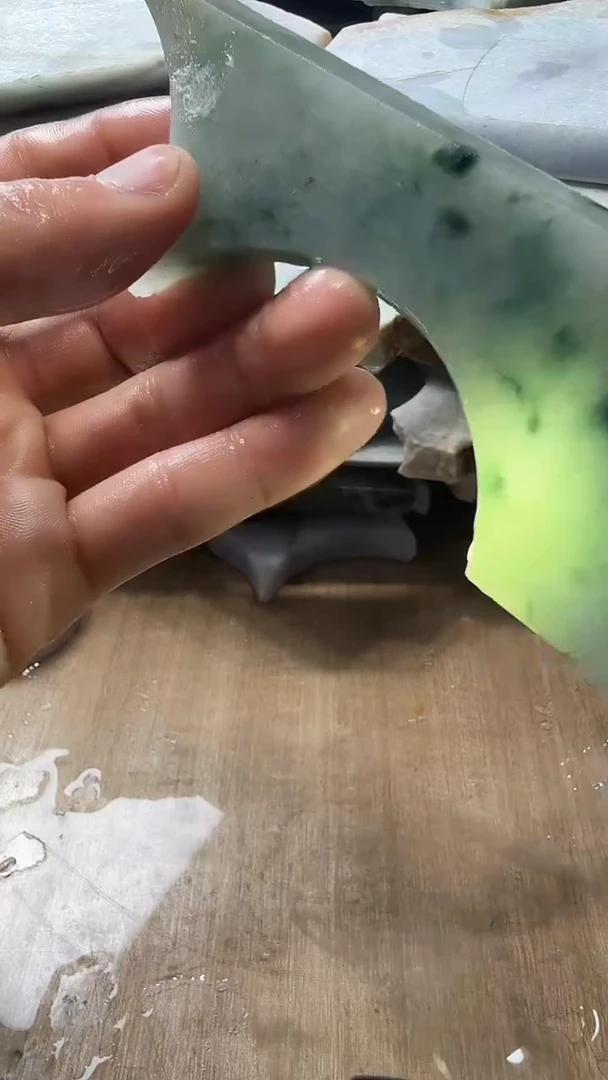 裸石翡翠天然翡翠A货花504