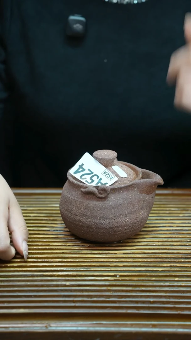 万古烧粗陶手工茶具