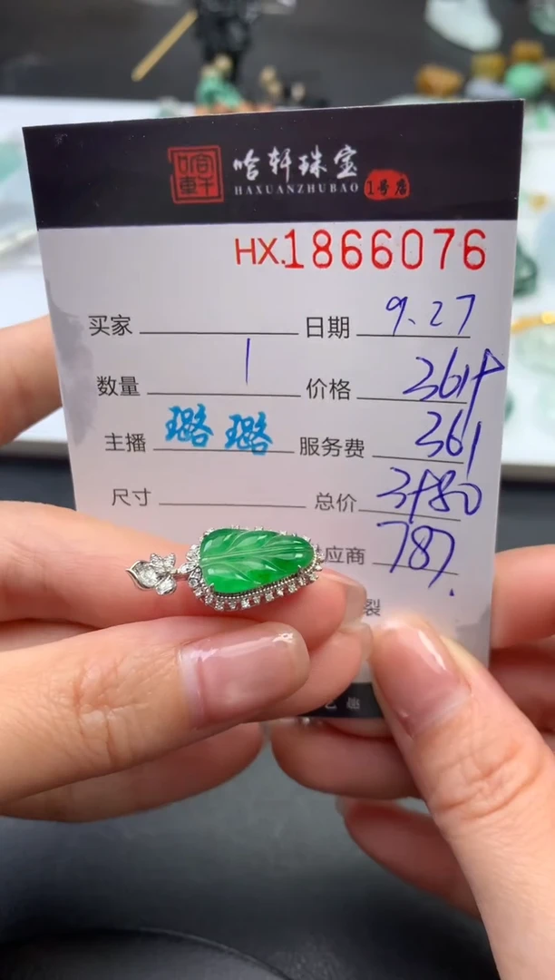 未镶嵌挂件翡翠哈轩 挂件1