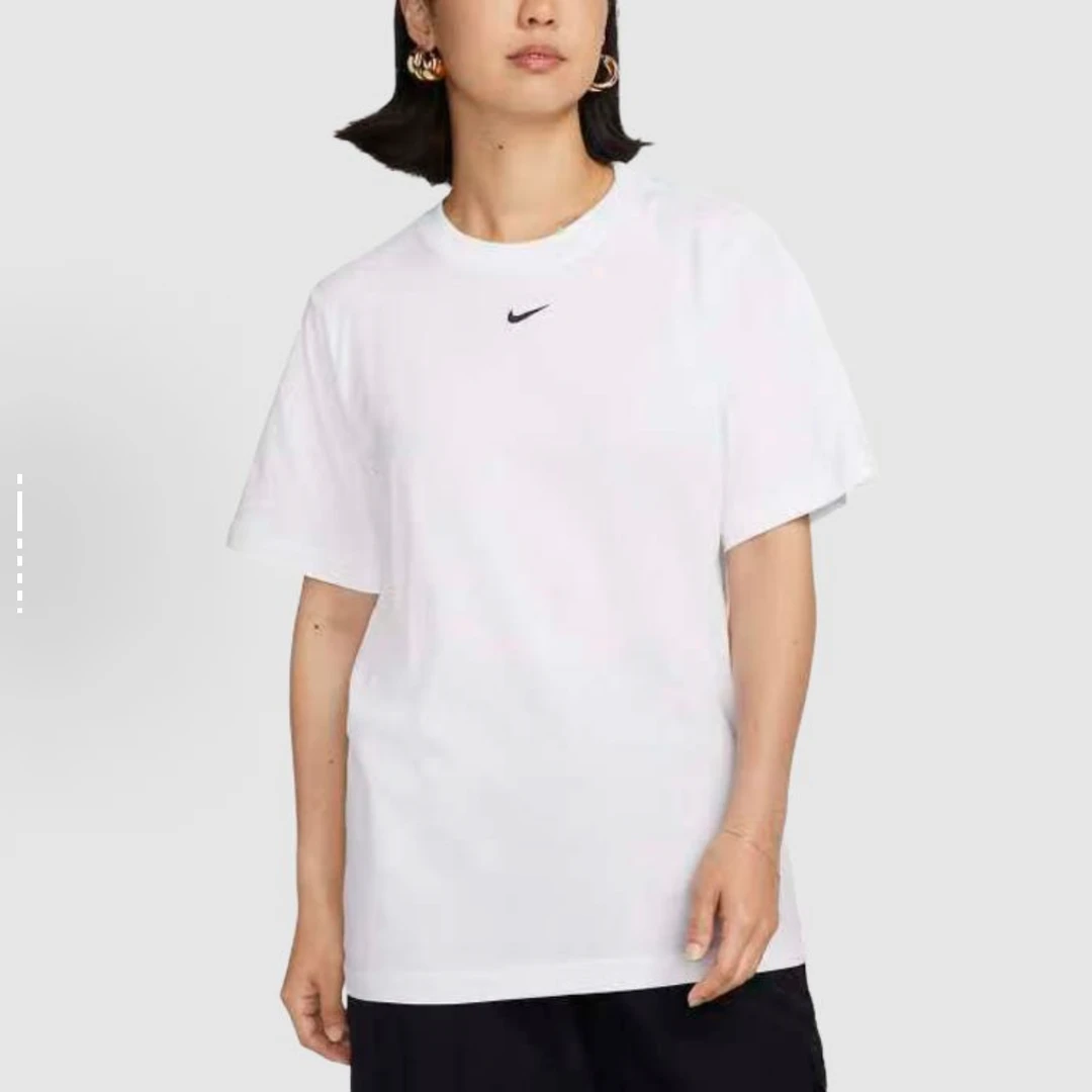 NIKE/耐克NSW TEE ESSNTL LBR 女子休闲白T恤 时尚百搭 FD4150100