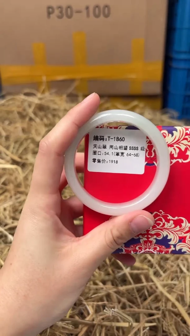 未镶嵌手镯石英质玉T-1860