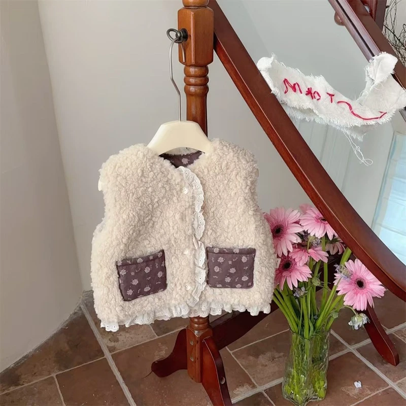 萱妈家-1190【碎花咖色马甲】直播间专享浮力