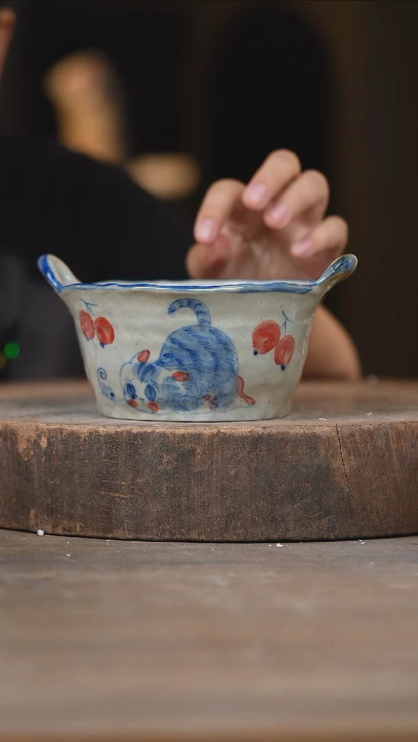瓷片景德镇高温釉下彩（食品级）