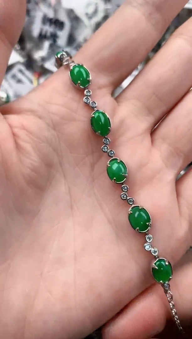 银S925镶嵌戒指翡翠1111    7