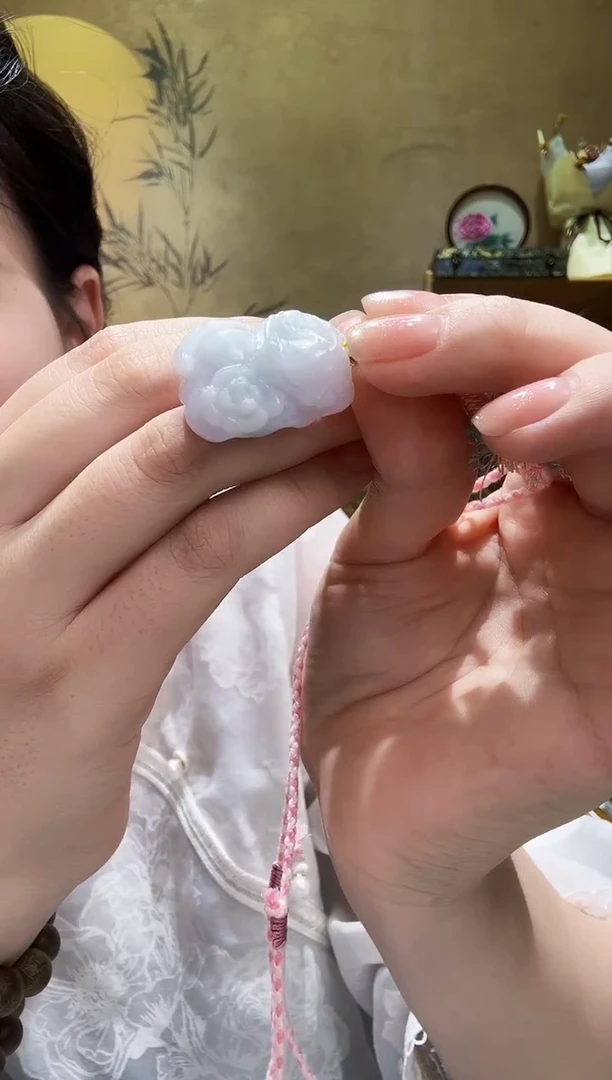 颈饰未镶嵌翡翠吊坠