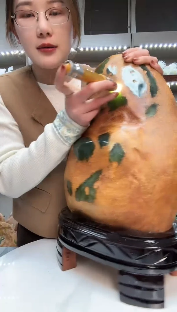 未镶嵌蛇纹石玉珠宝奇石石头家居装饰品摆件