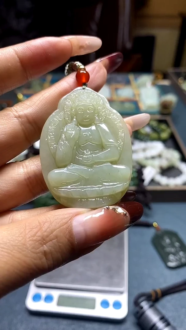 颈饰未镶嵌和田玉多样性拍一发一