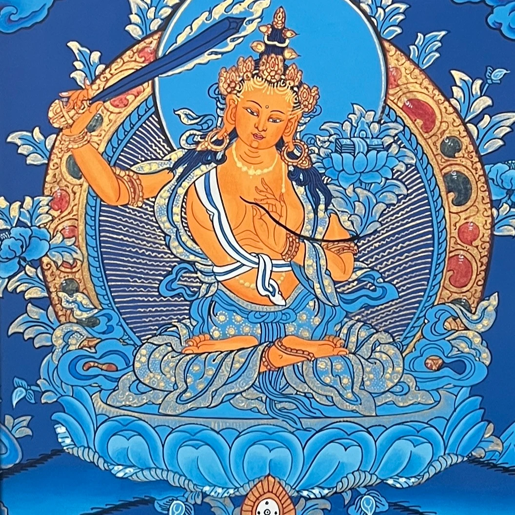 XMLY1375藏传艺术作品-文殊