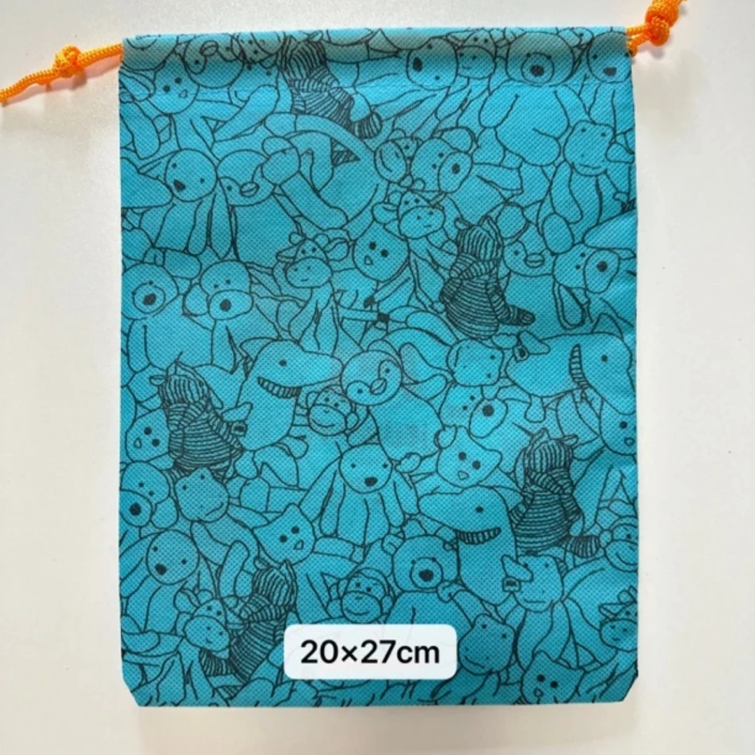 JC蓝色防尘袋礼品袋收纳袋（尺寸约19*26CM）