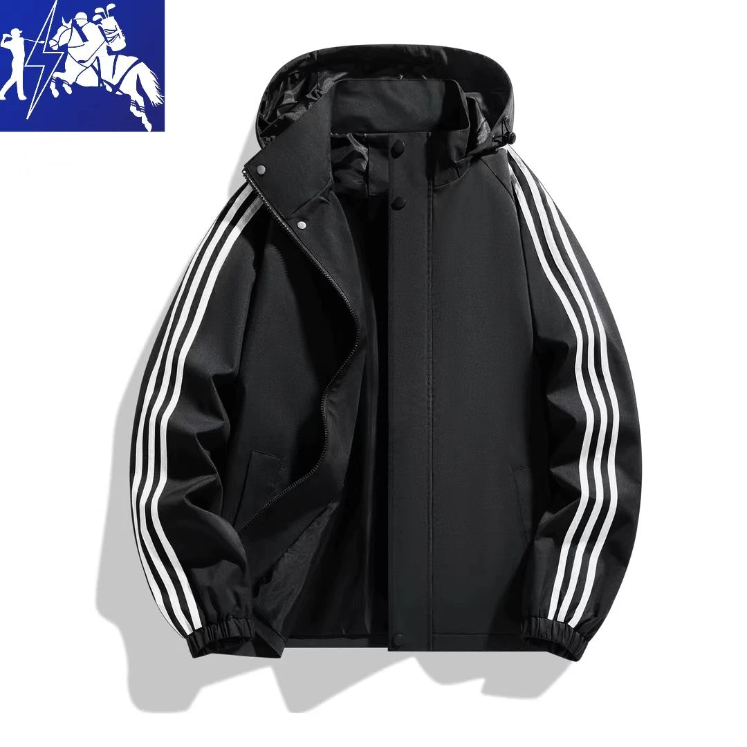 2025保罗防风外套冲锋衣可拆卸帽休闲时尚百搭情侣外套1256