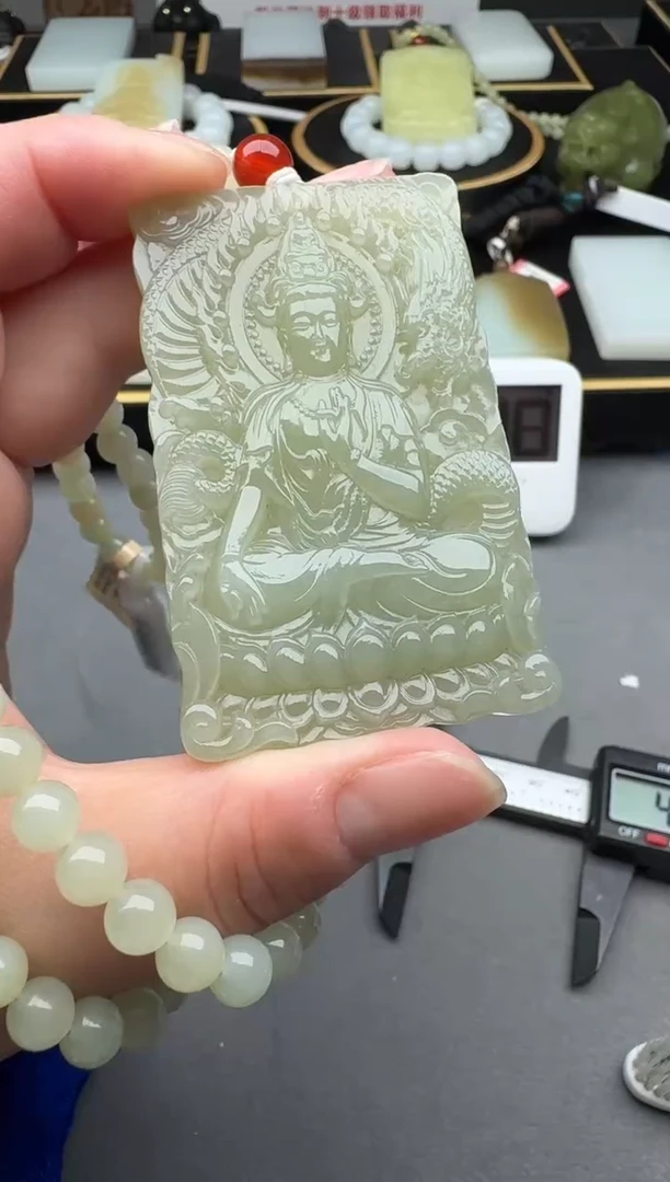 颈饰未镶嵌和田玉4