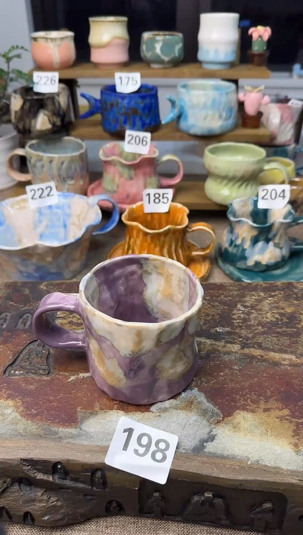 景德镇纯手工马克杯