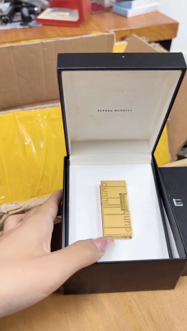 原盒 登喜路短款金大标