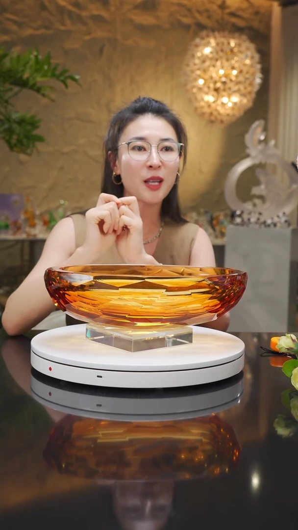瓷片福利琥珀切面花瓶