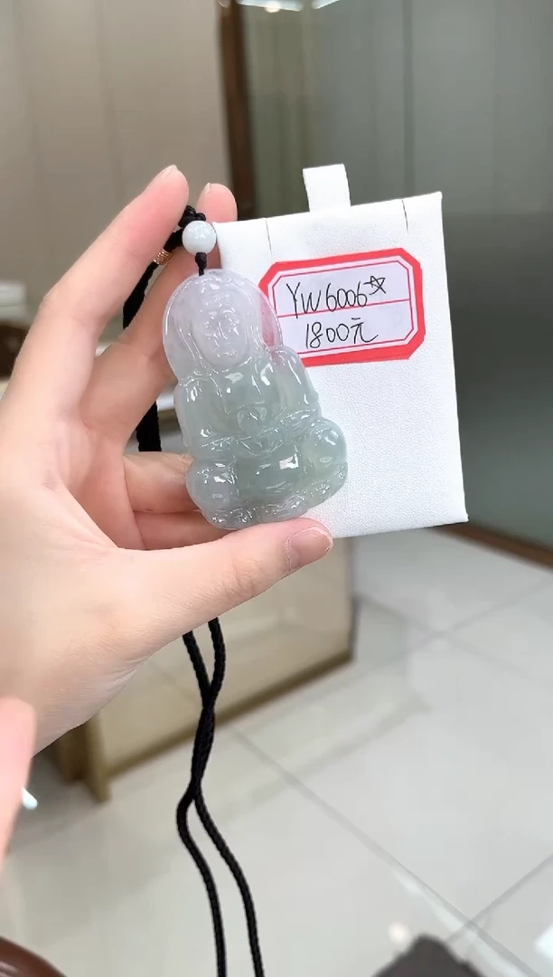翡翠未镶嵌颈饰YW6006翡翠高冰大观音
