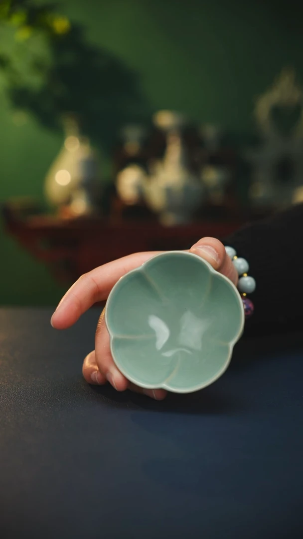 【闪购商品】杯扫地僧梅花杯  100cc微瑕