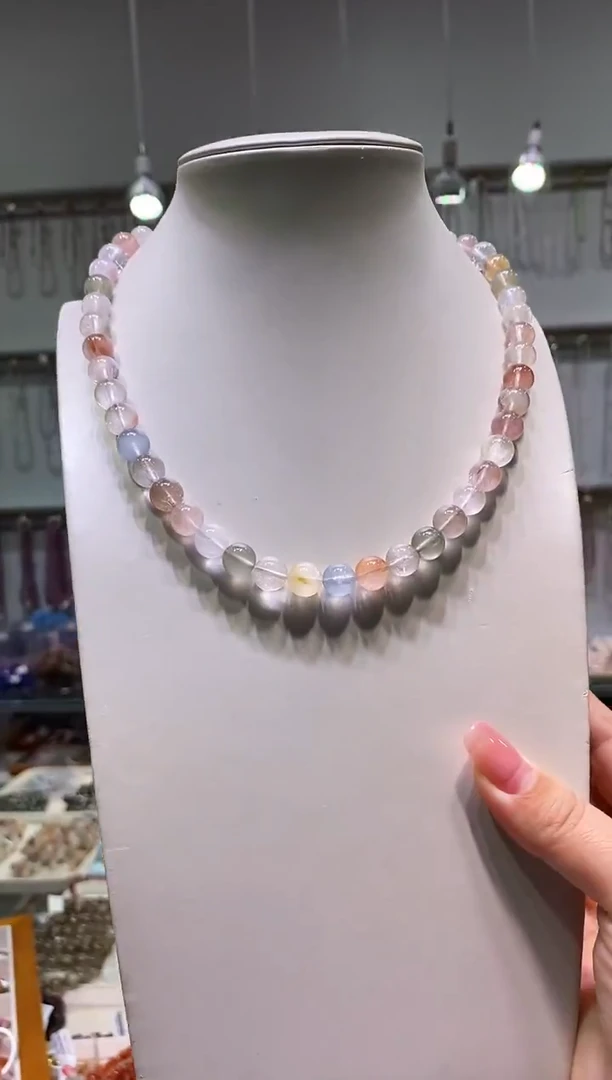 颈饰未镶嵌水晶多样性发其一