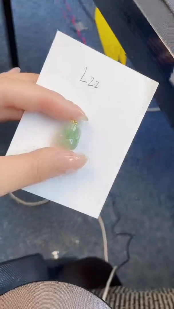 【闪购商品】翡翠颈饰18K金镶嵌00000000