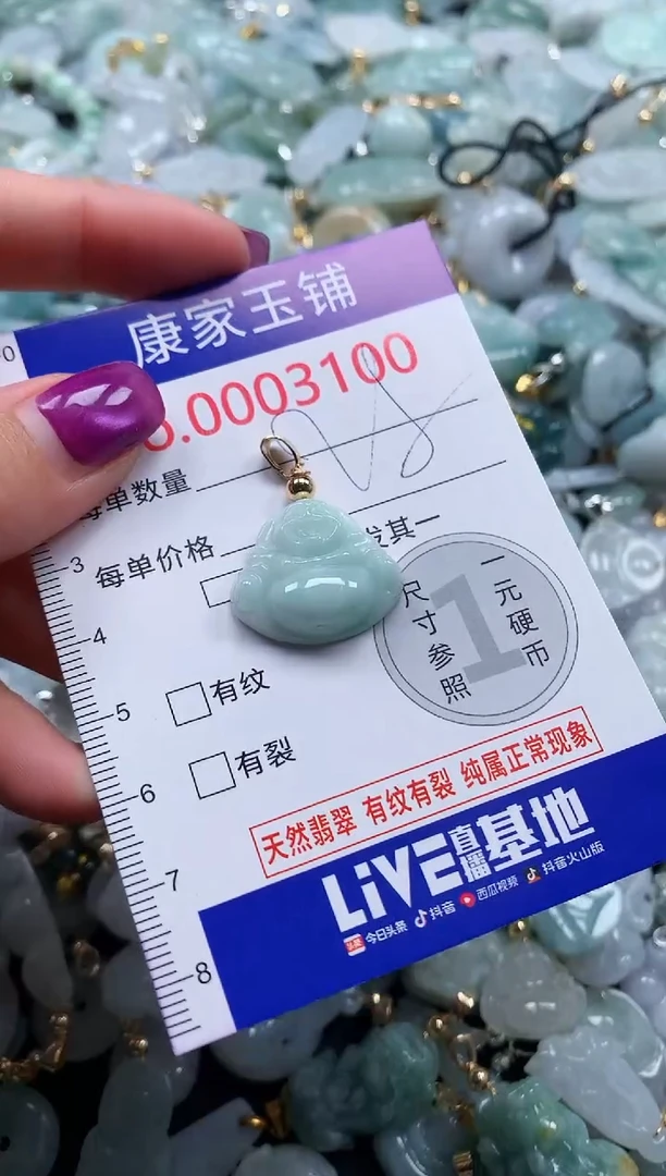 颈饰未镶嵌翡翠3100
