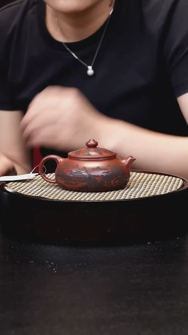 茶壶紫砂宜兴茶壶h1558