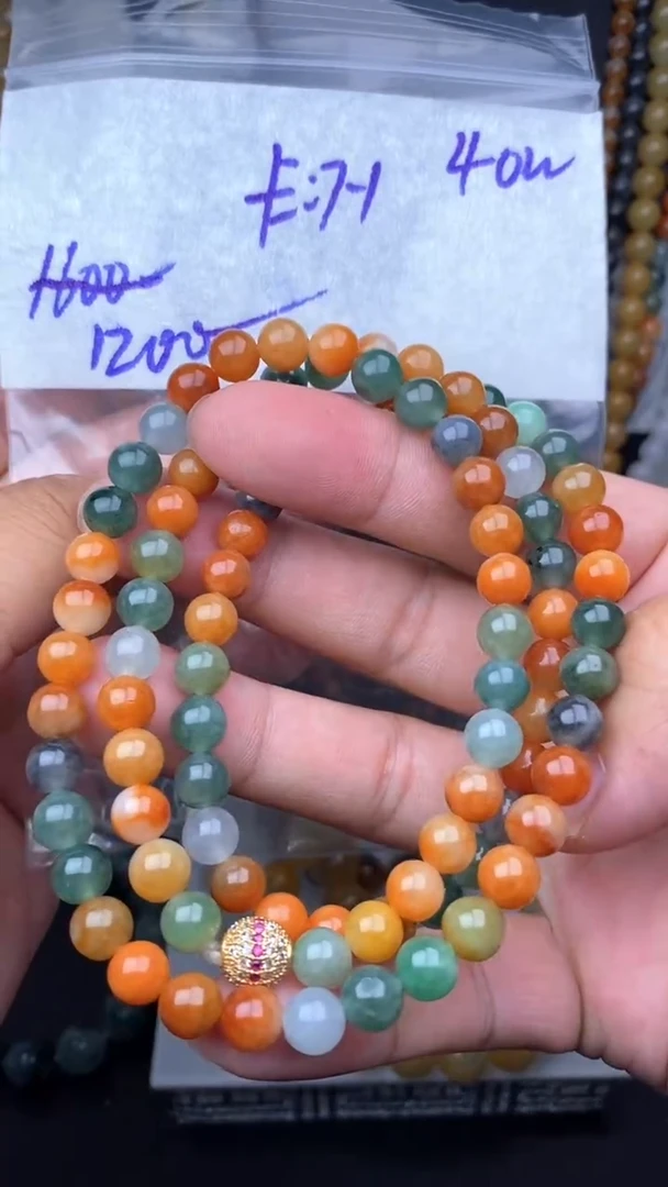 定制翡翠未镶嵌毛货需精细抛光拍一发一