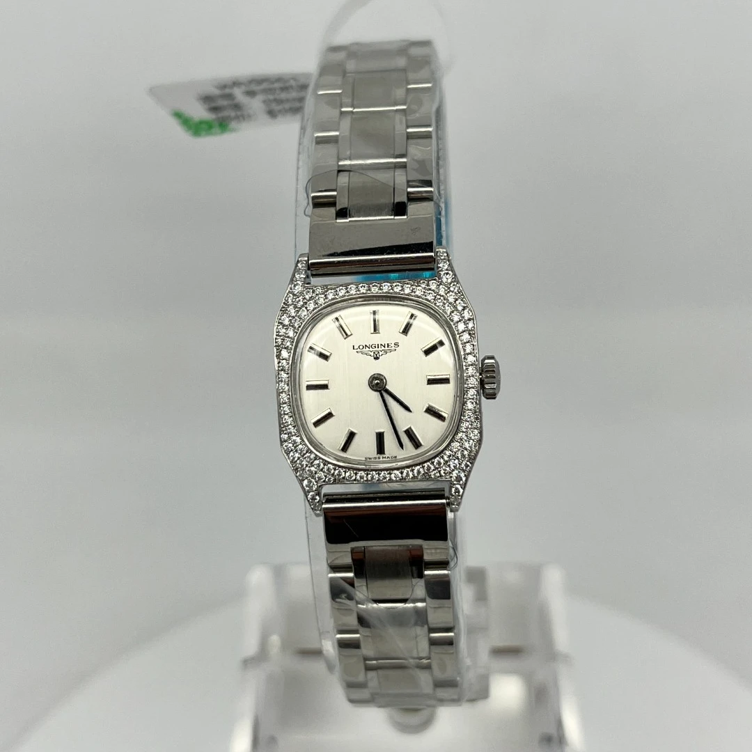 95新 Longines/浪琴 手动机械后钻19mm/公价32999/wh9561