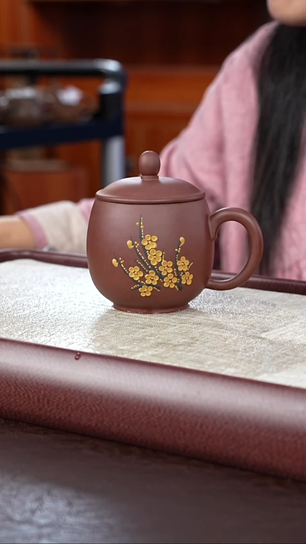 茶杯紫砂供春道婷婷紫砂8