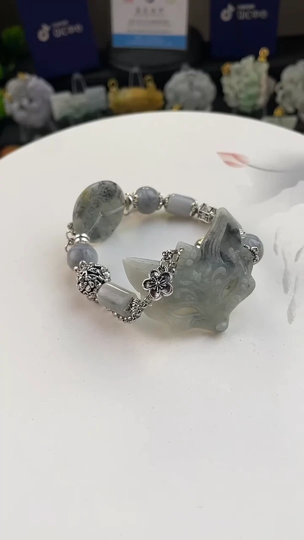 颈饰未镶嵌翡翠D*定制翡翠