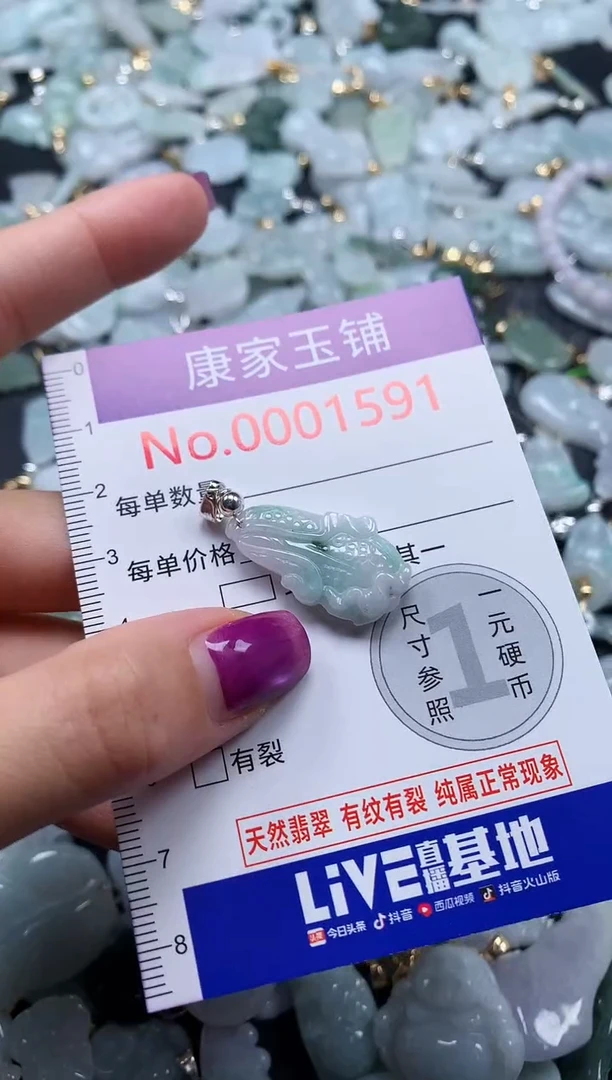 颈饰未镶嵌翡翠1591