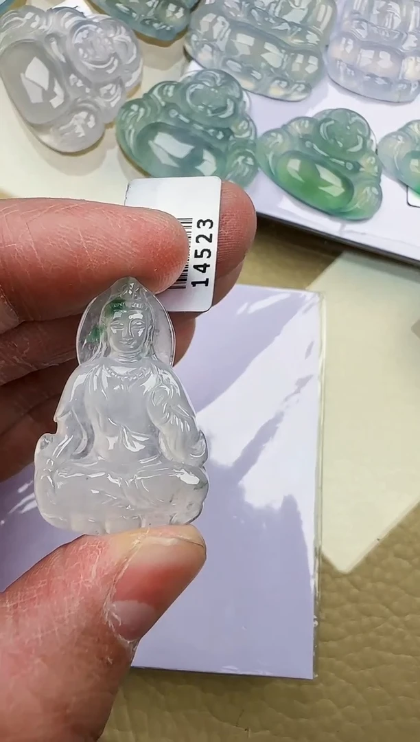 颈饰未镶嵌翡翠缅甸翡翠a货