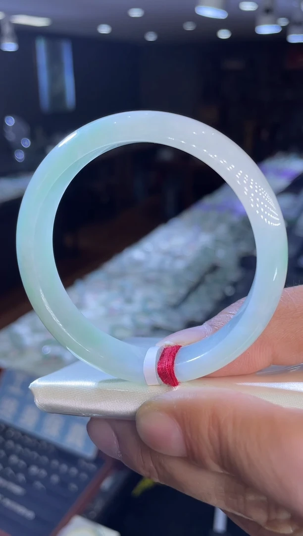 未镶嵌手镯翡翠正圈53-54