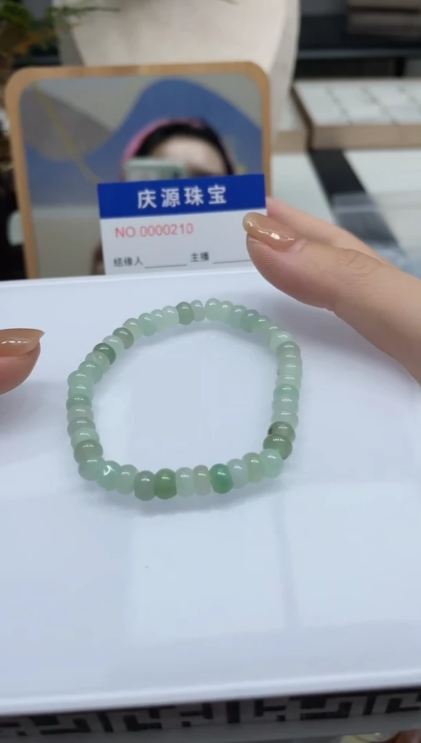 翡翠未镶嵌颈饰001