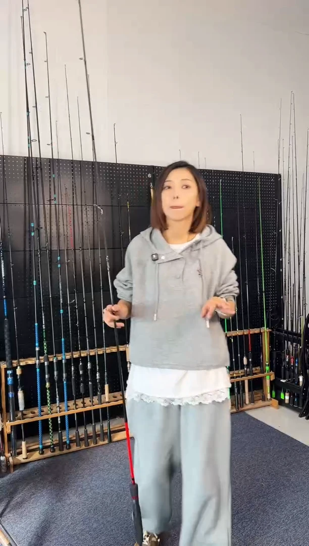 2.1m碳素红怪2.28米直柄（瑕疵尾货竿，没有售后，介意勿拍）