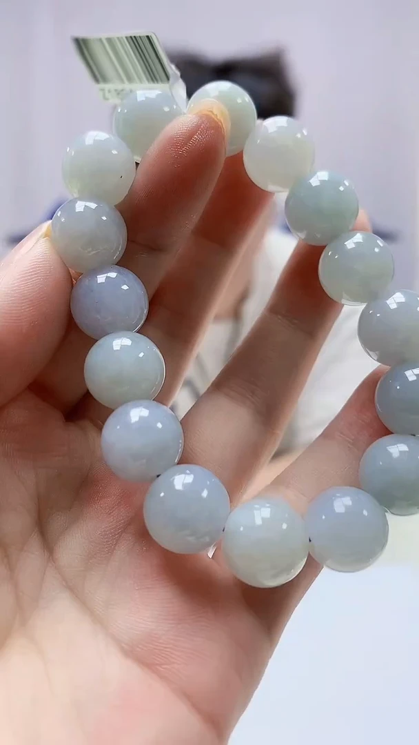 定制翡翠未镶嵌4688ms-毛货89手串