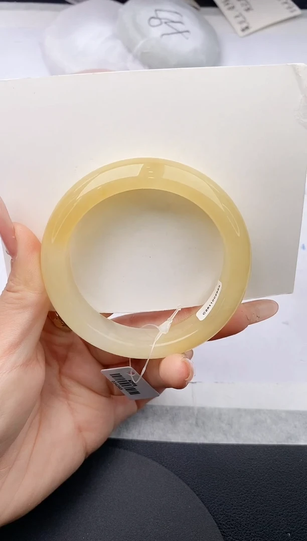 未镶嵌手镯石英质玉w236-HB55+