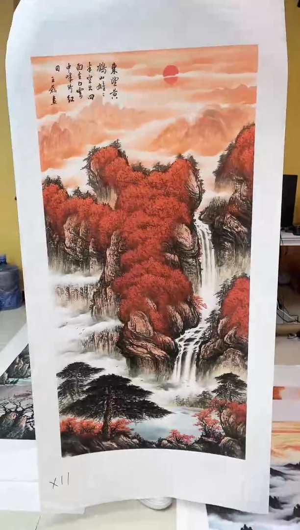 国画九霄甄选国画作品x11
