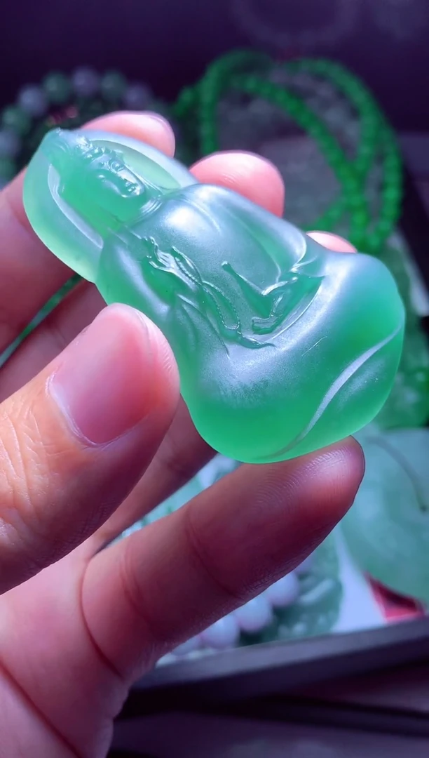 未镶嵌定制翡翠秀*#翡翠毛货定制