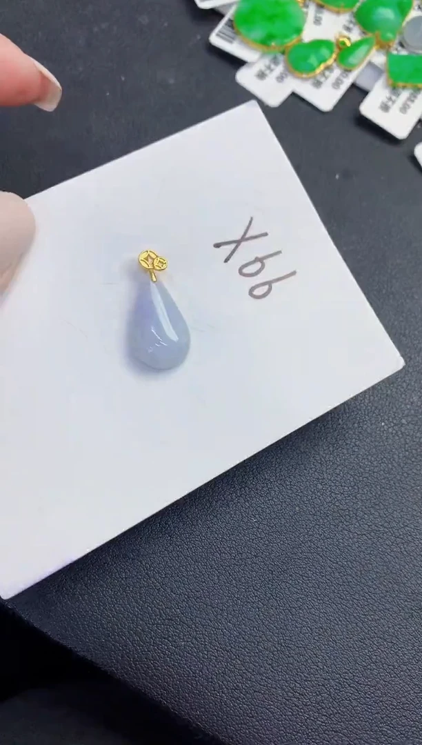 颈饰未镶嵌翡翠缅甸天然翡翠A货
