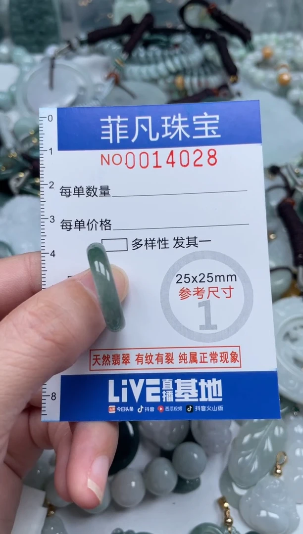 颈饰未镶嵌翡翠14028