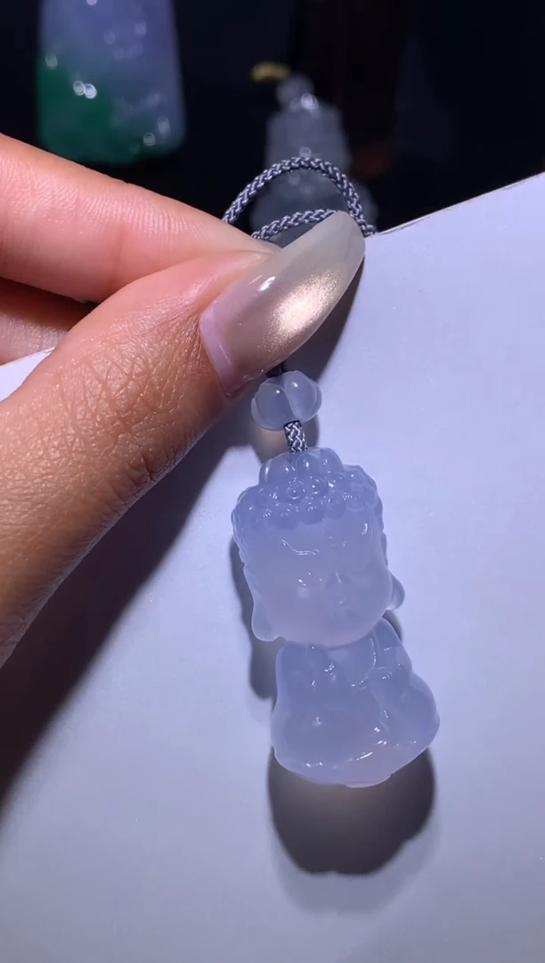 未镶嵌颈饰玛瑙/玉髓不动宝宝佛