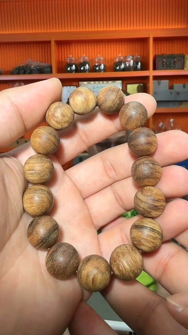 沉香手串53号单圈越南0.9多样性发一