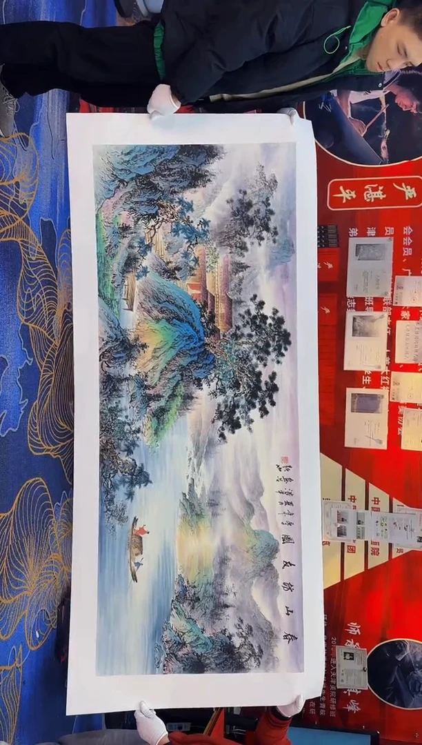【闪购商品】国画手绘国画山水花鸟作品