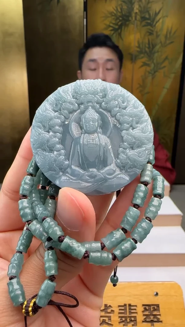 吊坠(赠链)未镶嵌翡翠多样性发其一XM@@60B7J03757