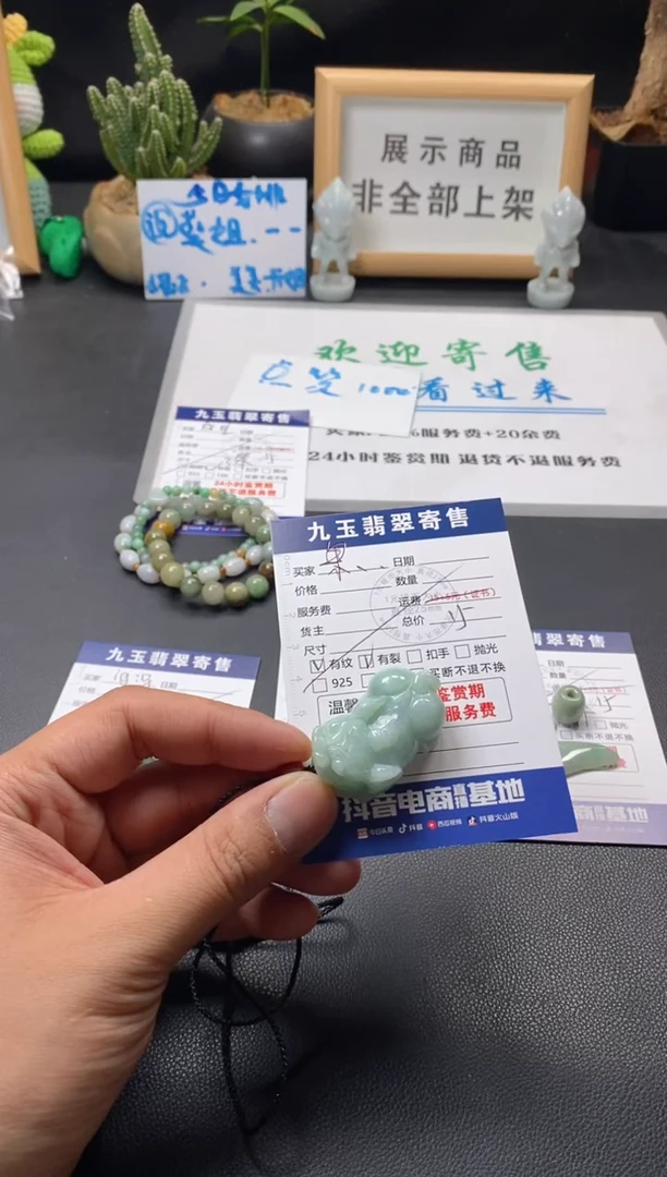 【闪购商品】翡翠颈饰未镶嵌fu福利