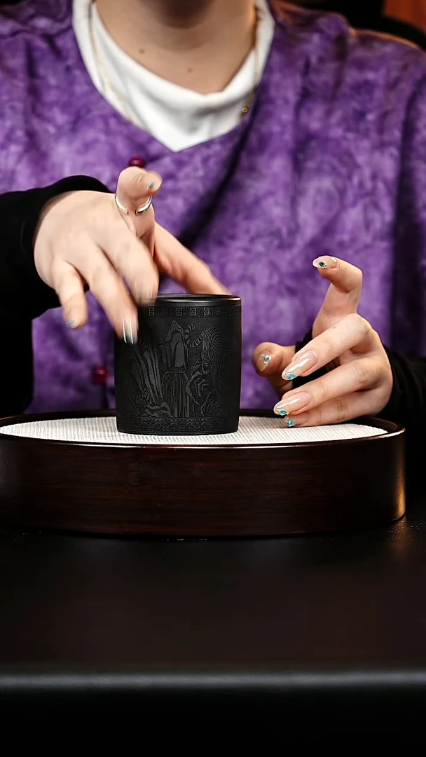 茶壶紫砂五虎杯