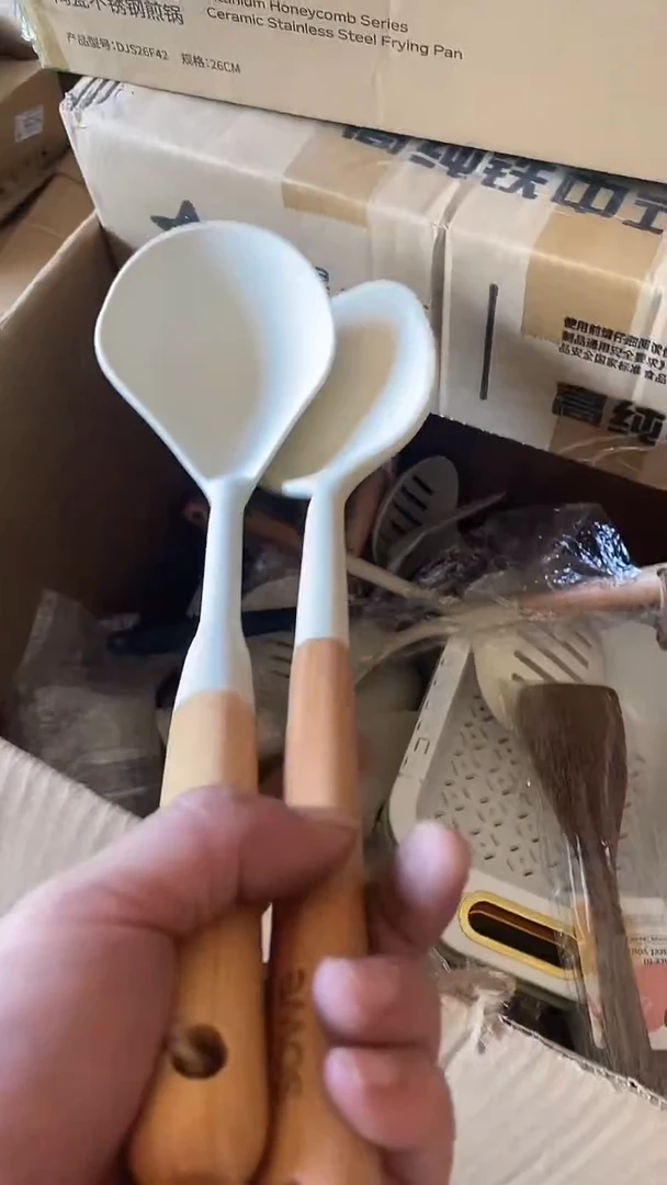 1素味硅胶铲勺 两件套