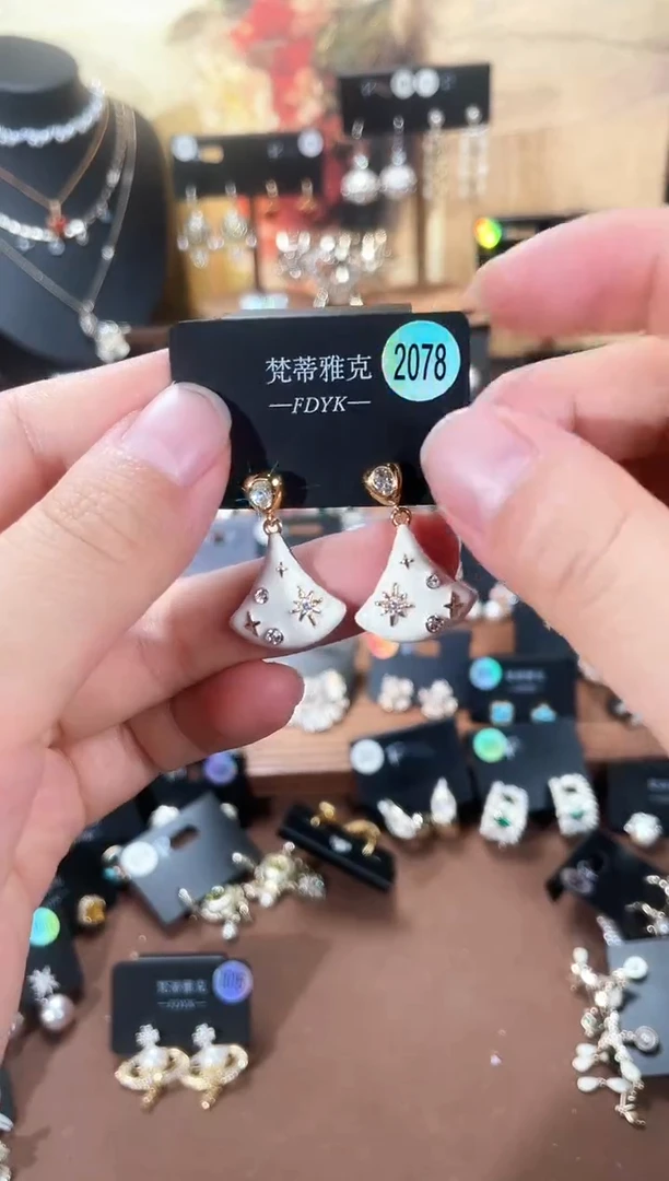 合金925银锆石梵2078