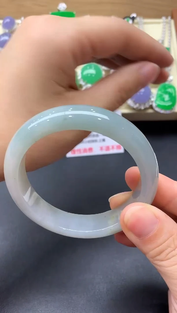 未镶嵌手镯翡翠544-中国好珍宝