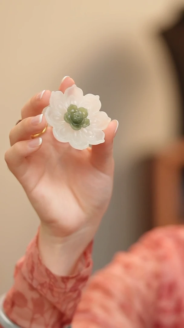 无925银莲花香插