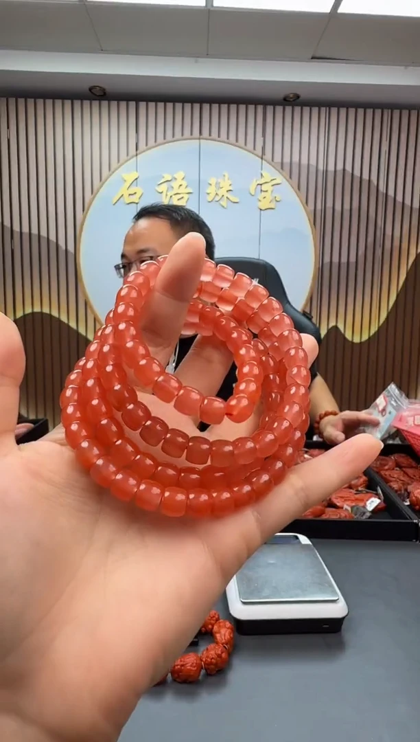 未镶嵌多圈南红玛瑙159ZB0911产品一个